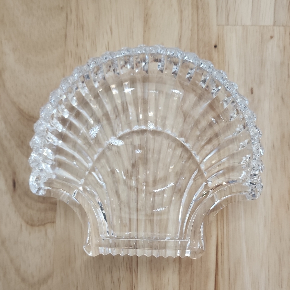 Waterford Elegant Crystal Shell Dish